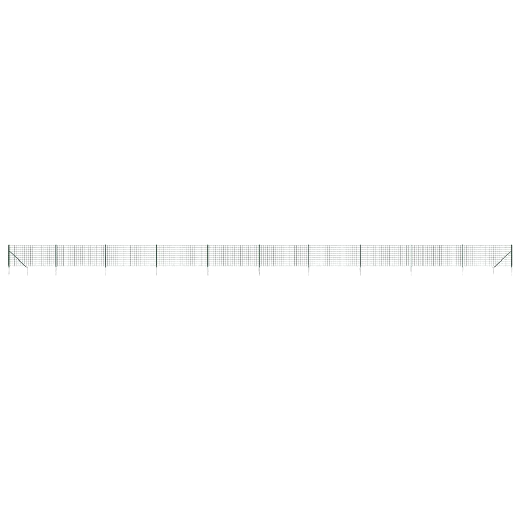 Draadgaashek Met Grondankers 1,1X25 M 1.1 x 25 m Groen