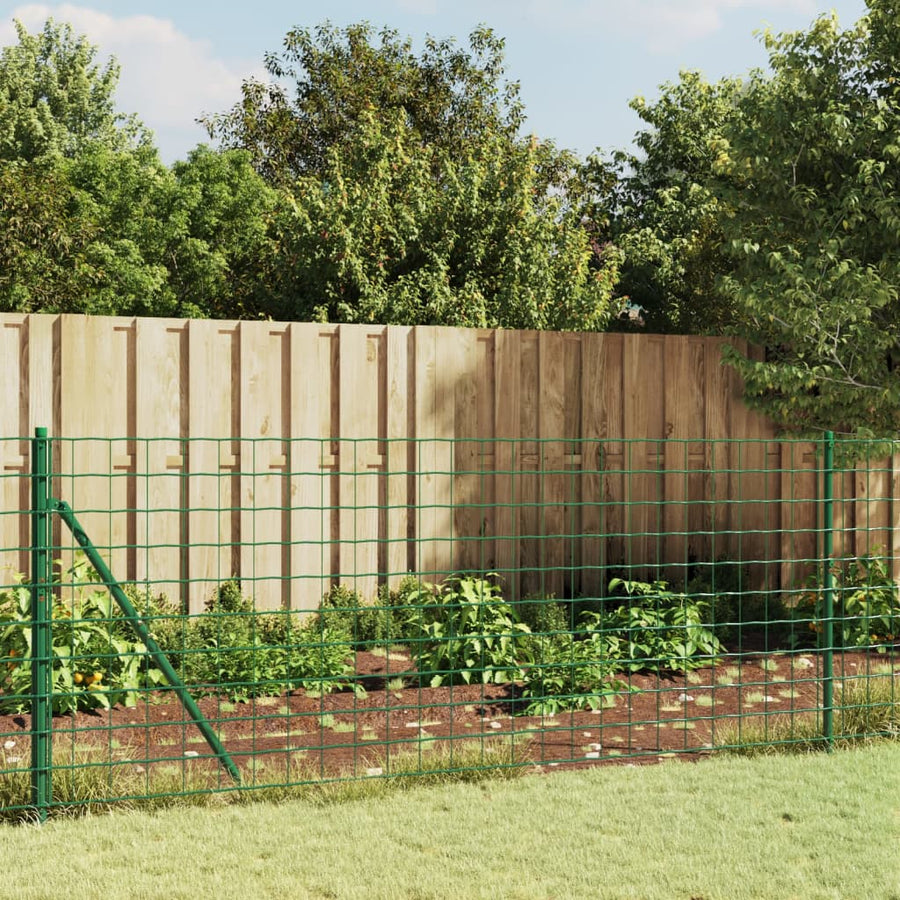 Draadgaashek Met Grondankers 1,1X25 M 1.1 x 25 m Groen