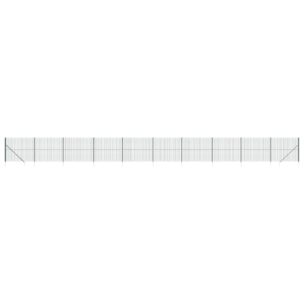 Draadgaashek Met Grondankers 1,4X25 M 1.4 x 25 m Groen