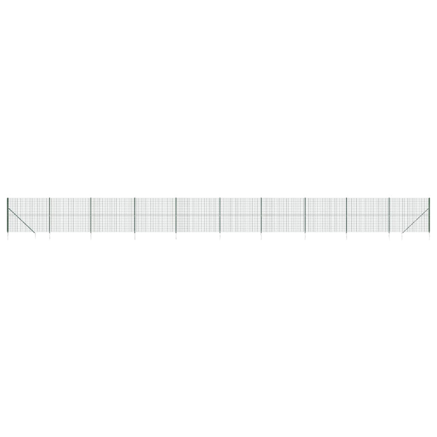 Draadgaashek Met Grondankers 1,4X25 M 1.4 x 25 m Groen