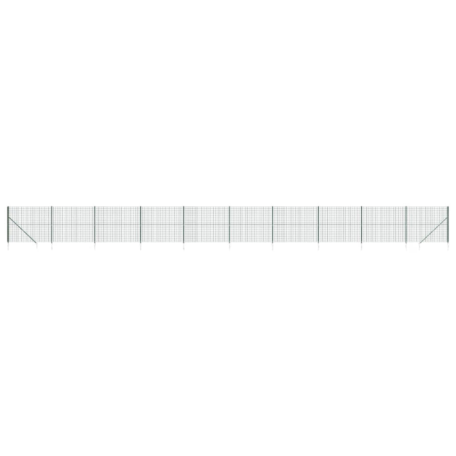 Draadgaashek Met Grondankers 1,6X25 M Groen