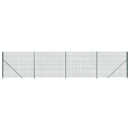 Draadgaashek met flens 1,6x10 m groen
