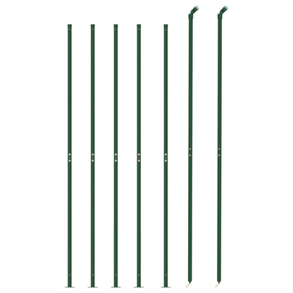 Draadgaashek met flens 1,6x10 m groen