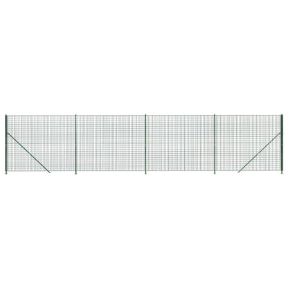 Draadgaashek met flens 2,2x10 m groen