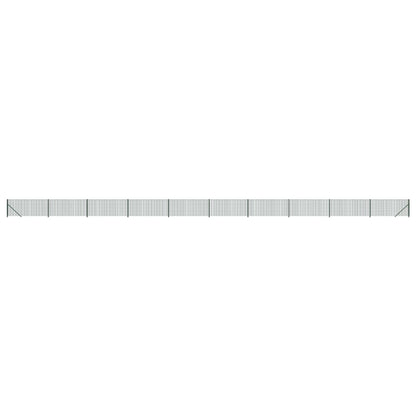 Draadgaashek met flens 1x25 m groen