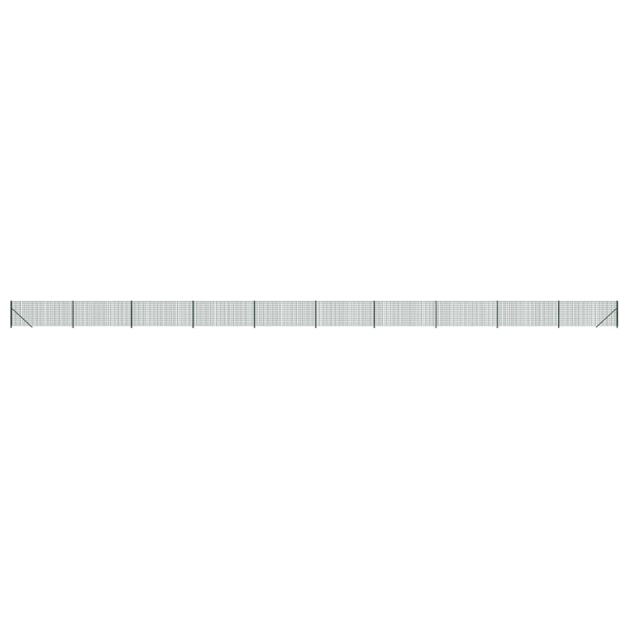 Draadgaashek met flens 1x25 m groen