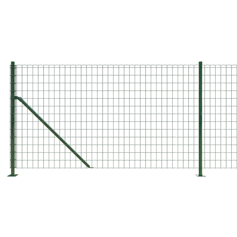 Draadgaashek met flens 1x25 m groen