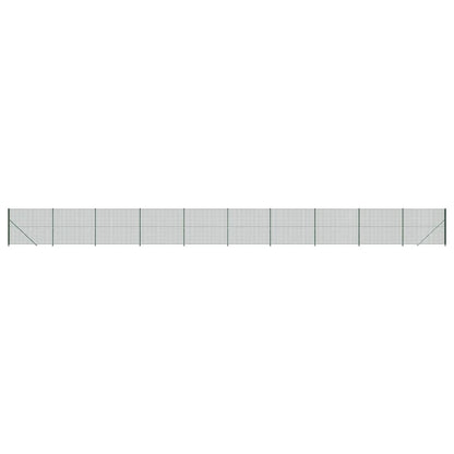 Draadgaashek met flens 1,4x25 m groen