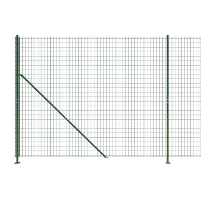 Draadgaashek met flens 1,4x25 m groen