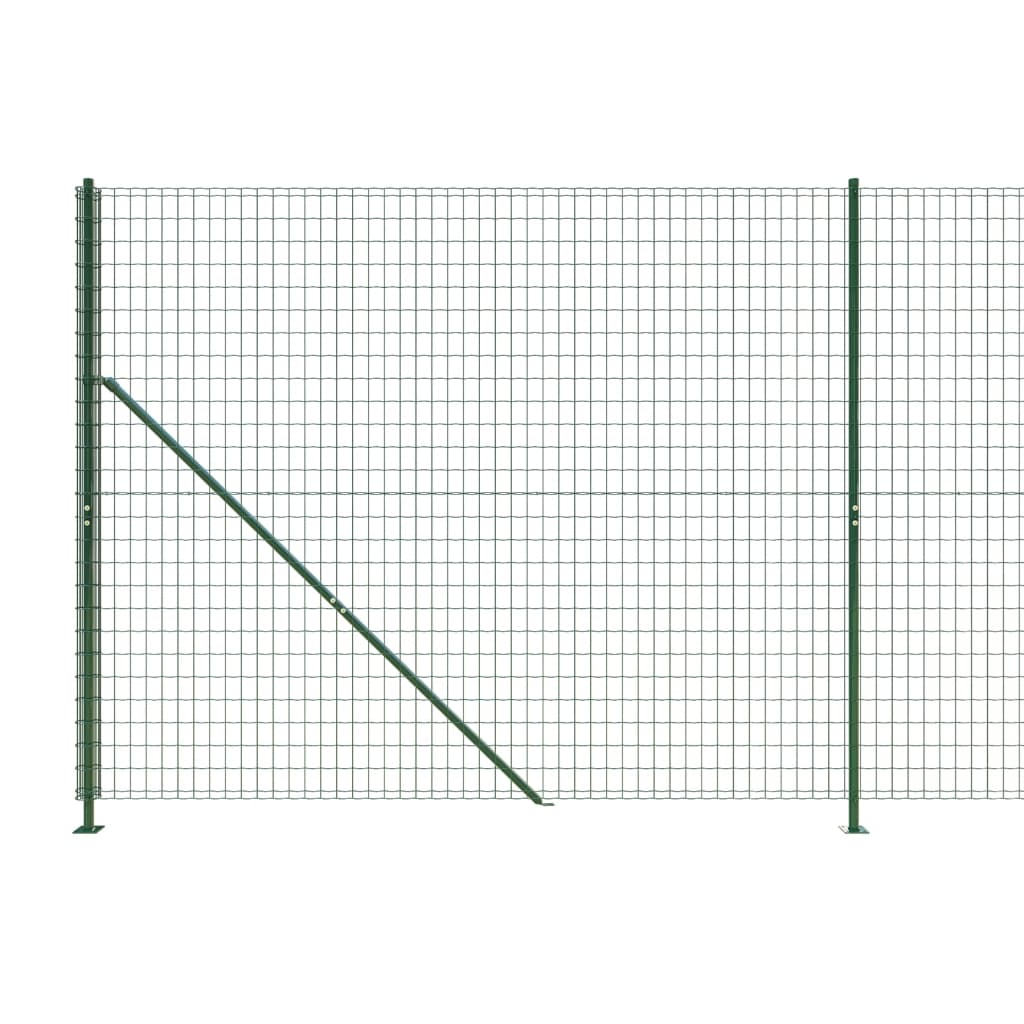 Draadgaashek met flens 1,8x25 m groen