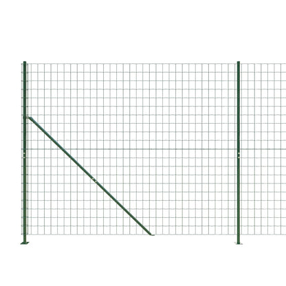 Draadgaashek met flens 1,6x10 m groen 1.6 x 10 m Groen