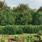 Draadgaashek met flens 2x10 m groen 2 x 10 m Groen