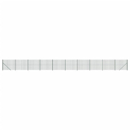 Draadgaashek met flens 1,6x25 m groen 1.6 x 25 m Groen