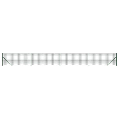 Draadgaashek met flens 0,8x10 m groen 0.8 x 10 m Groen
