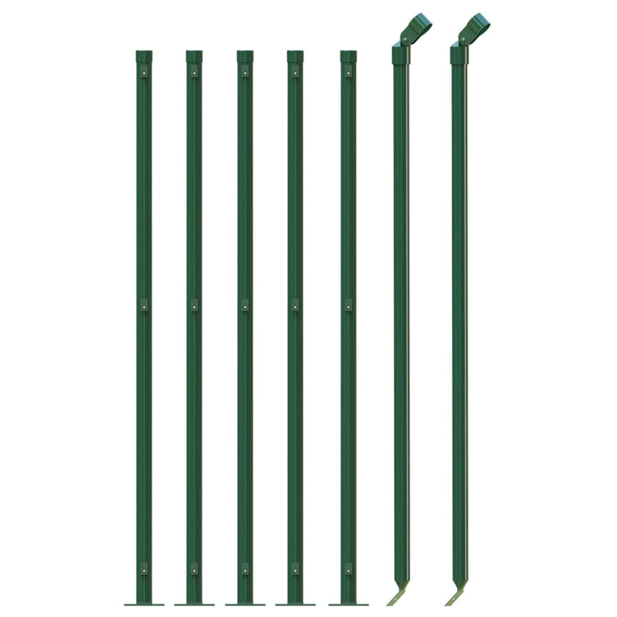 Draadgaashek met flens 0,8x10 m groen 0.8 x 10 m Groen