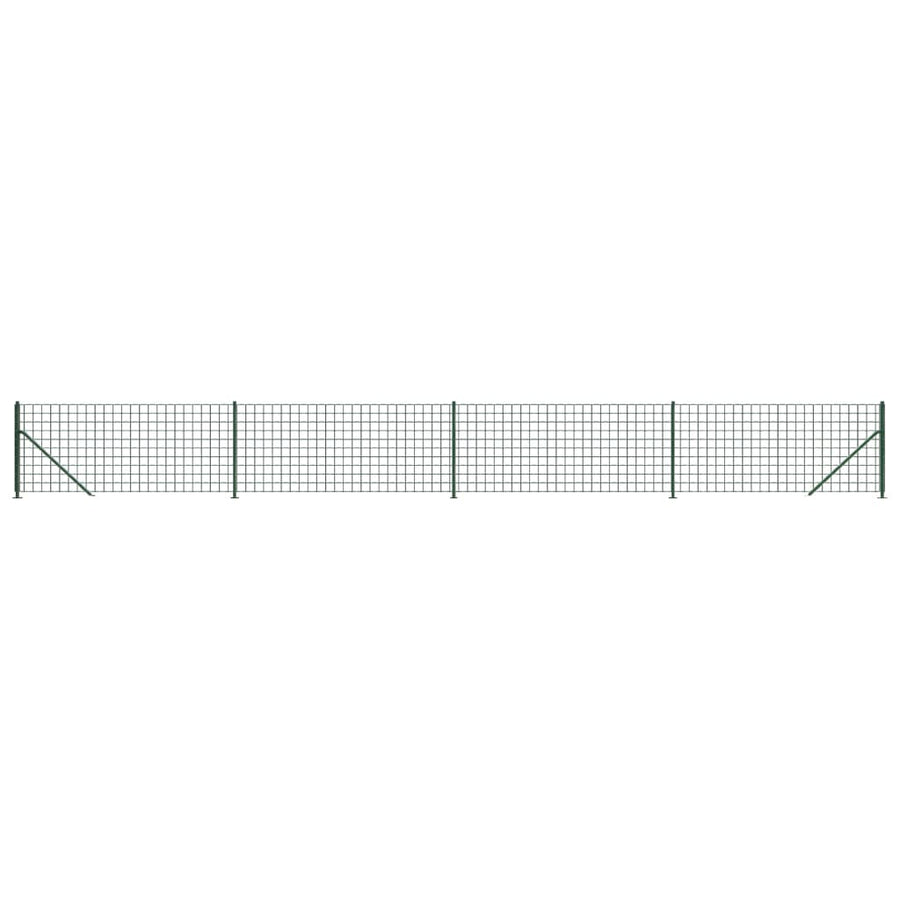 Draadgaashek Met Flens 1,1X10 M Groen