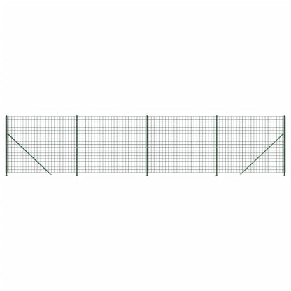 Draadgaashek met flens 1,4x10 m groen