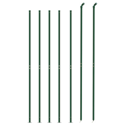 Draadgaashek met flens 1,4x10 m groen