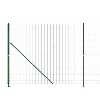 Draadgaashek met flens 1,4x25 m groen