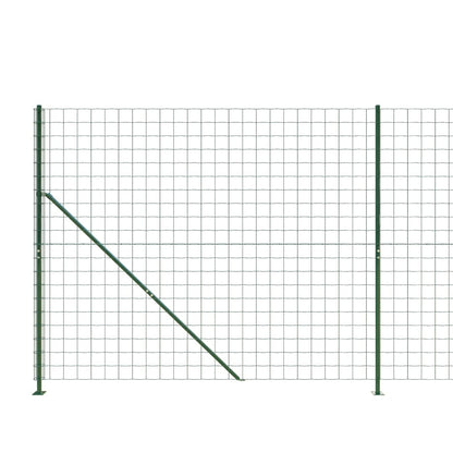 Draadgaashek met flens 2,2x25 m groen