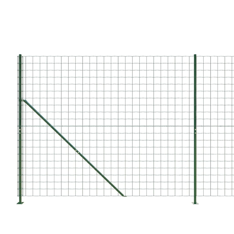 Draadgaashek met flens 2,2x25 m groen