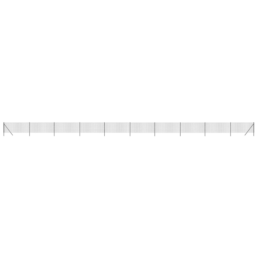 Draadgaashek 0,8X25 M Gegalvaniseerd Staal Antracietkleur