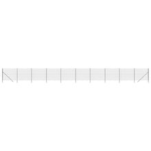 Draadgaashek 1,6x25 m gegalvaniseerd staal antracietkleur 1.6 x 25 m Antraciet