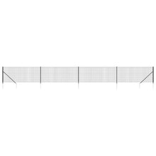 Draadgaashek met grondankers 1x10 m antracietkleurig 1 x 10 m Antraciet