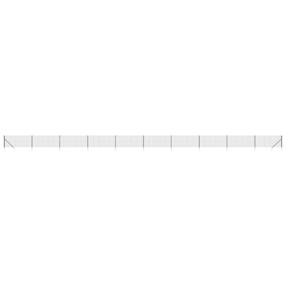 Draadgaashek Met Grondankers 0,8X25 M Kleurig 0.8 x 25 m Antraciet