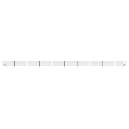 Draadgaashek Met Grondankers 1,1X25 M Kleurig 1.1 x 25 m Antraciet
