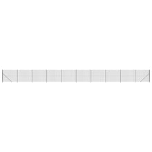 Draadgaashek met flens 1,6x25 m antracietkleurig