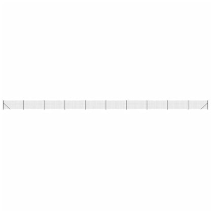 Draadgaashek Met Flens 0,8X25 M Antracietkleurig