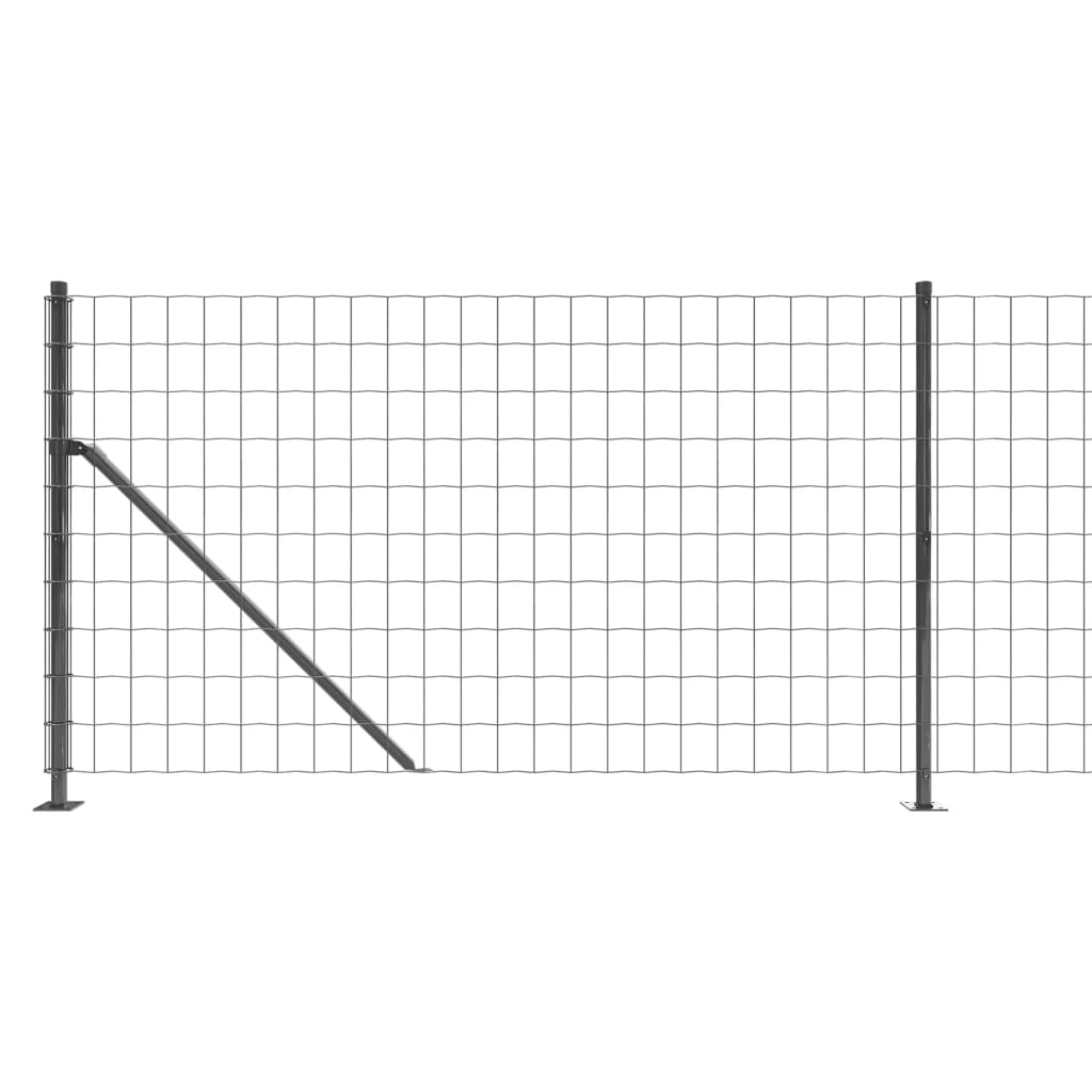 Draadgaashek Met Flens 0,8X25 M Antracietkleurig