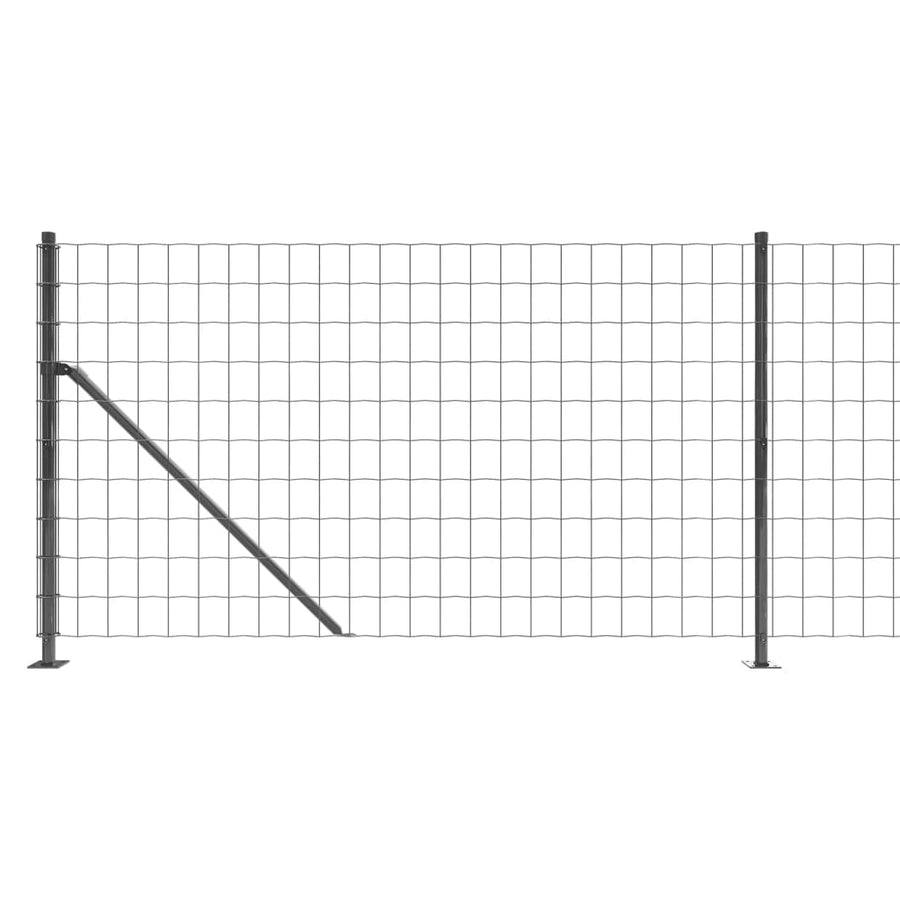 Draadgaashek Met Flens 0,8X25 M Antracietkleurig