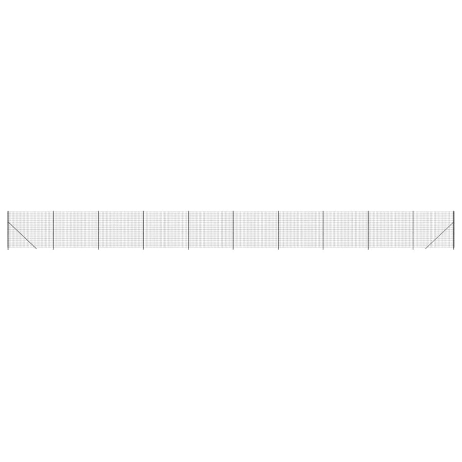 Draadgaashek Met Flens 2X25 M Antracietkleurig