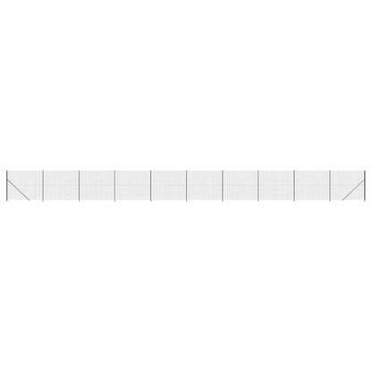 Draadgaashek met flens 1,4x25 m antracietkleurig