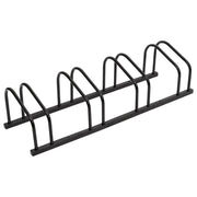 Fietsenrek 4 fietsen staal zwart 103.5x33x26 cm