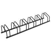 Fietsenrek 6 fietsen 163x33x26 cm staal zwart