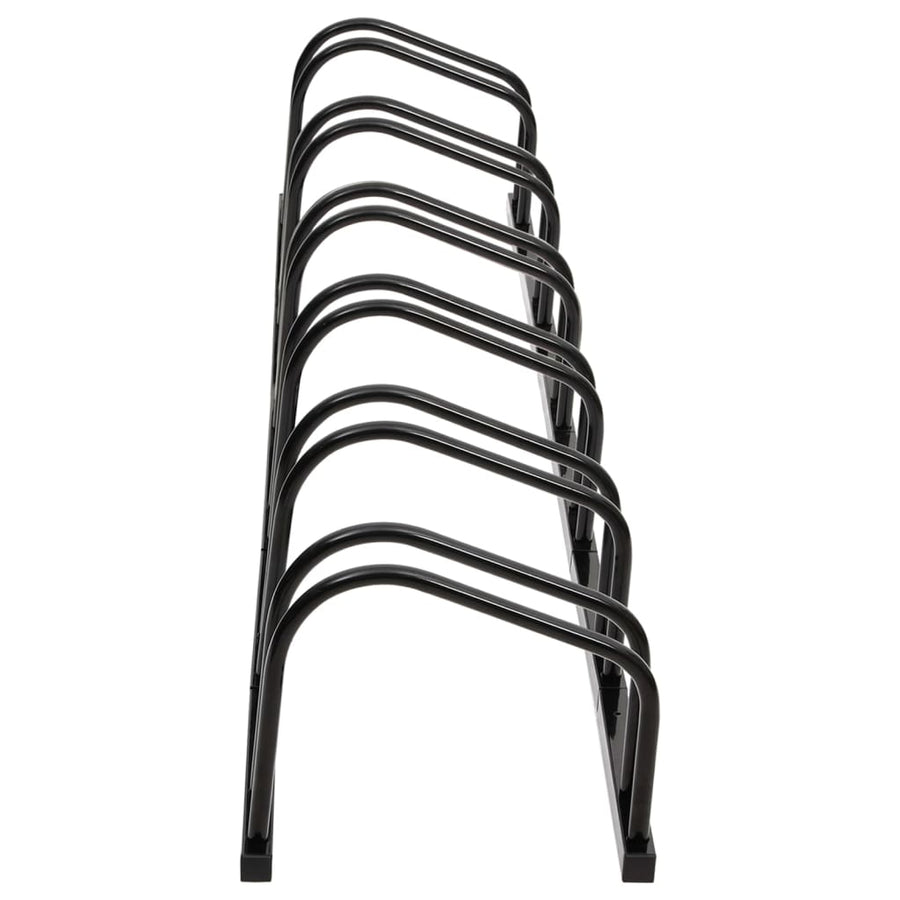 Fietsenrek Voor Fietsen Staal 6 Zwart