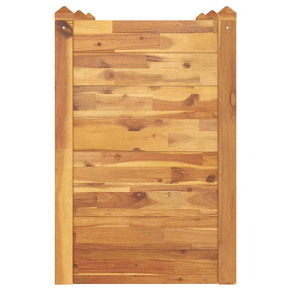 Plantenbak verhoogd 160x60x84 cm massief acaciahout