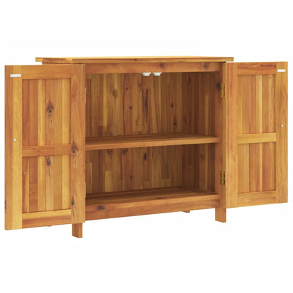Tuinkast 75x33x107 cm massief acaciahout