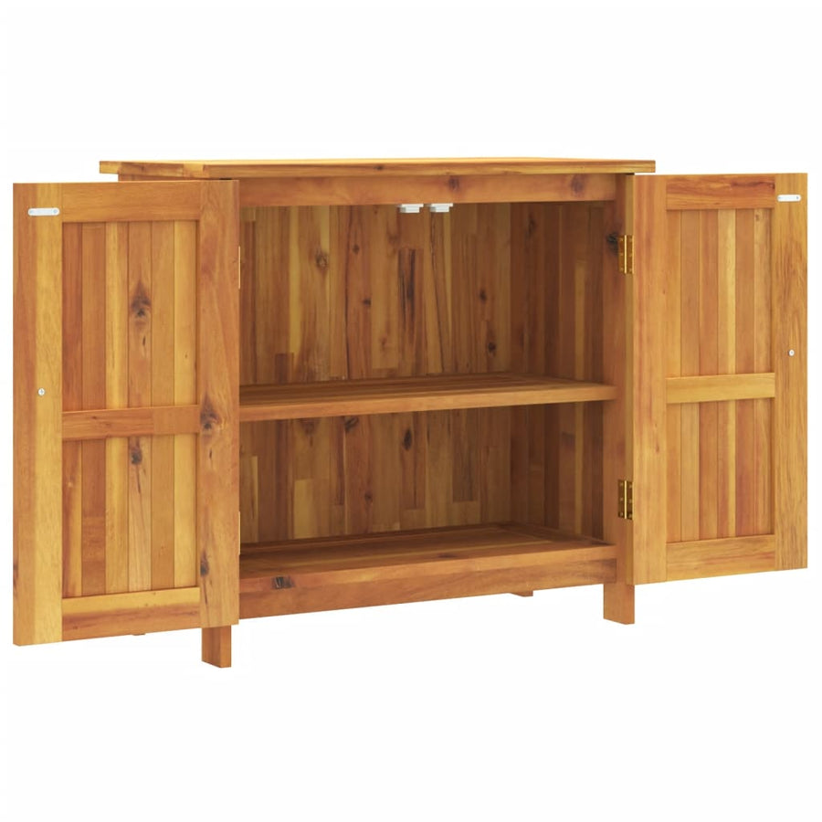 Tuinkast 75x33x107 cm massief acaciahout