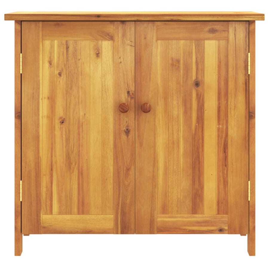 Tuinkast 75x33x107 cm massief acaciahout