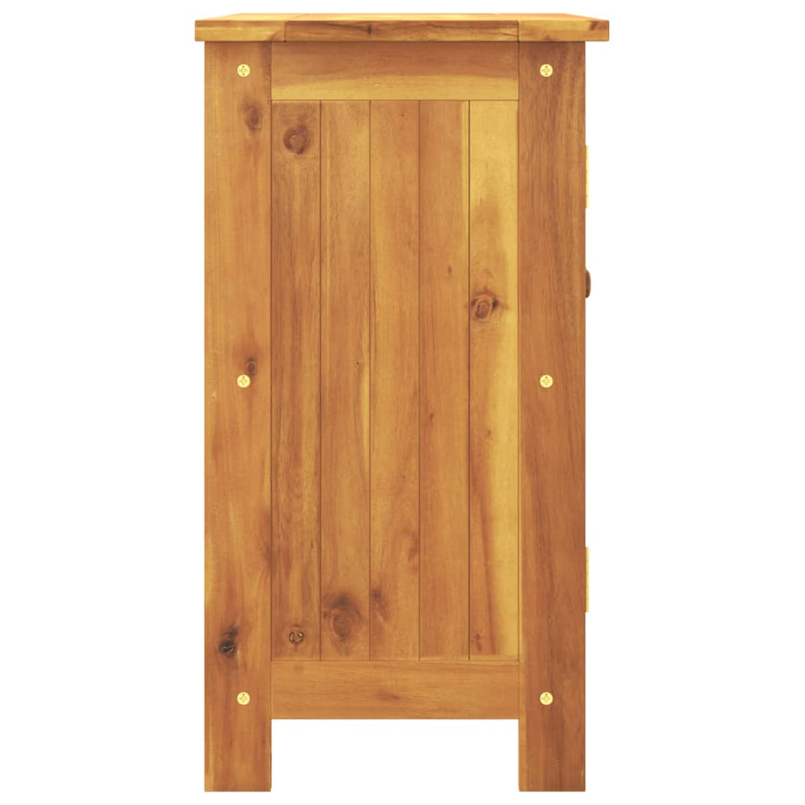 Tuinkast 75x33x107 cm massief acaciahout