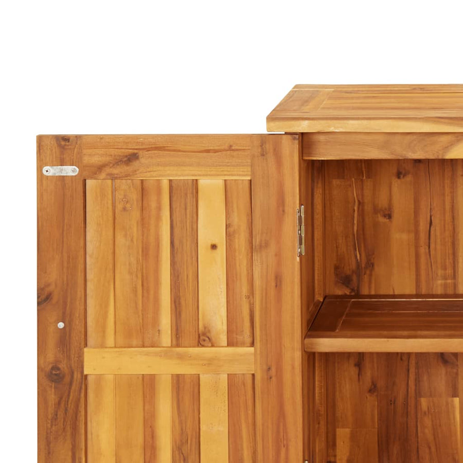 Tuinkast 75x33x107 cm massief acaciahout