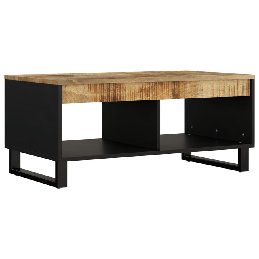 Salontafel Massief Mangohout 90 x 50 x 40 cm Lichtbruin