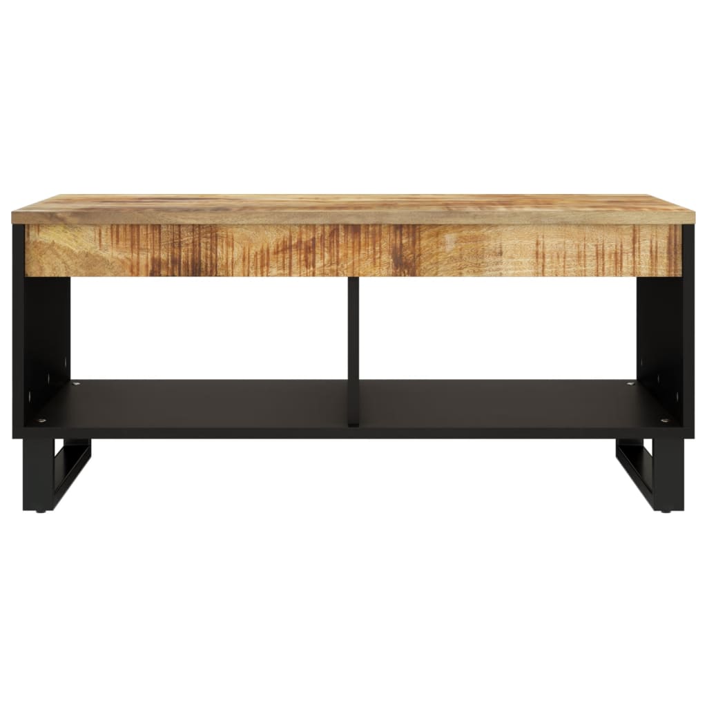 Salontafel Massief Mangohout 90 x 50 x 40 cm Lichtbruin