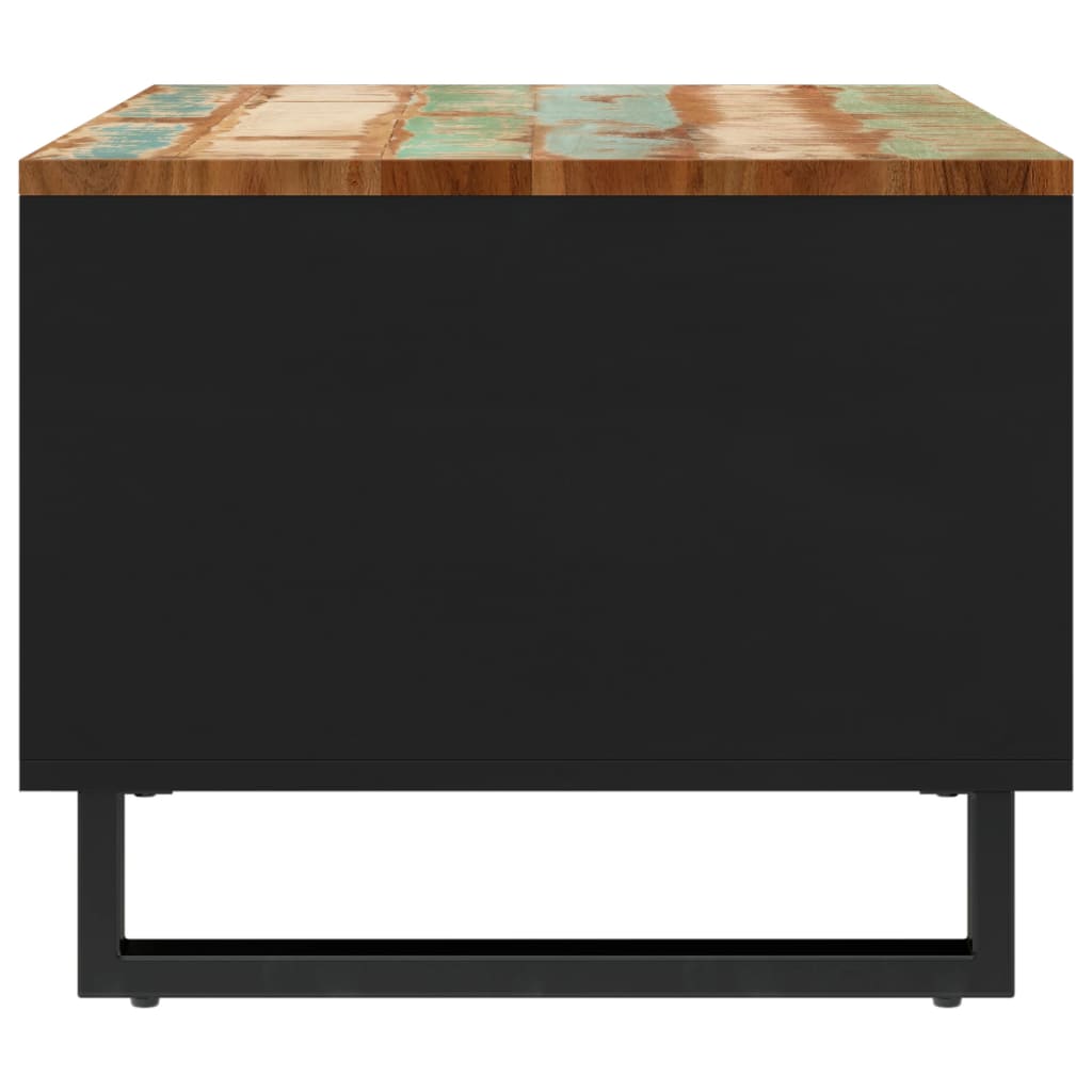 Salontafel 60X50X40 Cm Massief Gerecycled Hout Multikleur