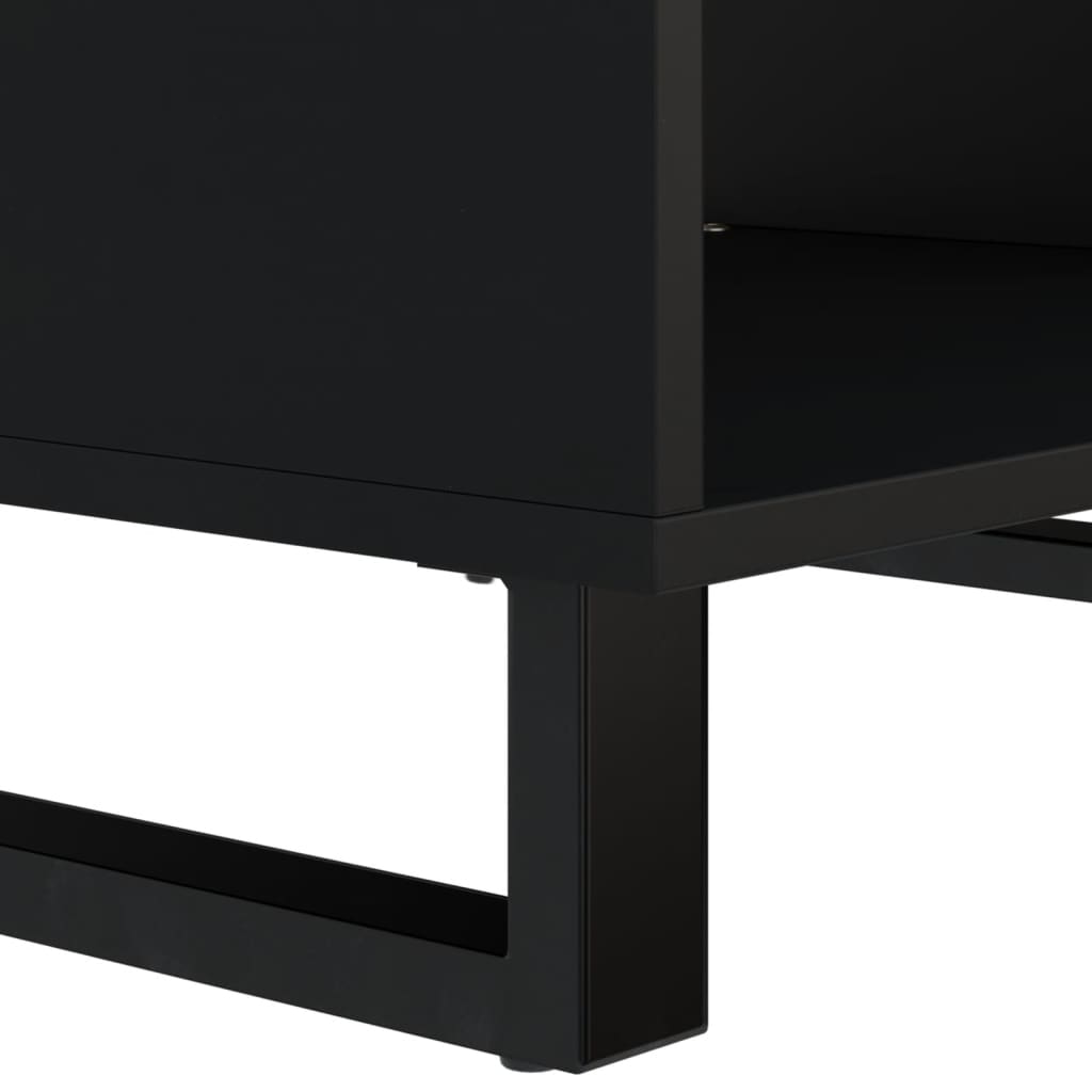 Salontafel 60X50X40 Cm Massief Gerecycled Hout Multikleur