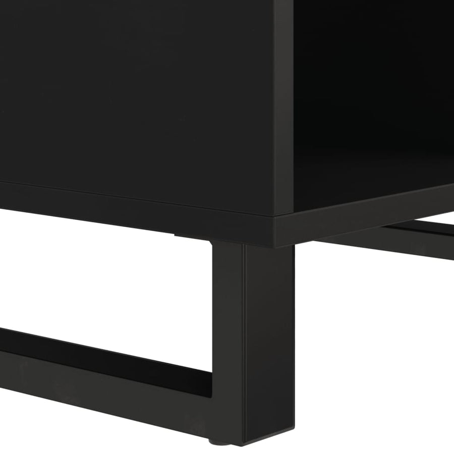 Salontafel 55X50X40 Cm Massief Gerecycled Hout Multikleur
